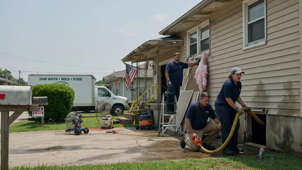 Water Damage Repair in Pleasant Lake, MI near me